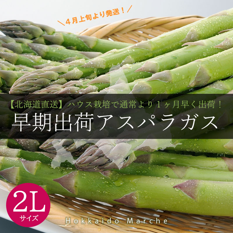 北海道直送早期出荷アスパラガス