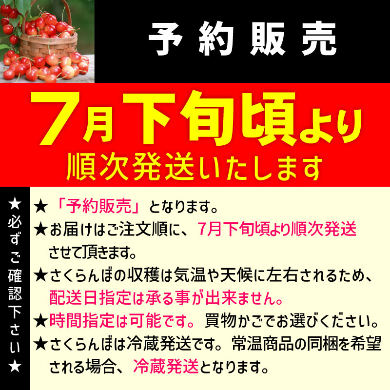 さくらんぼ　紅秀峰