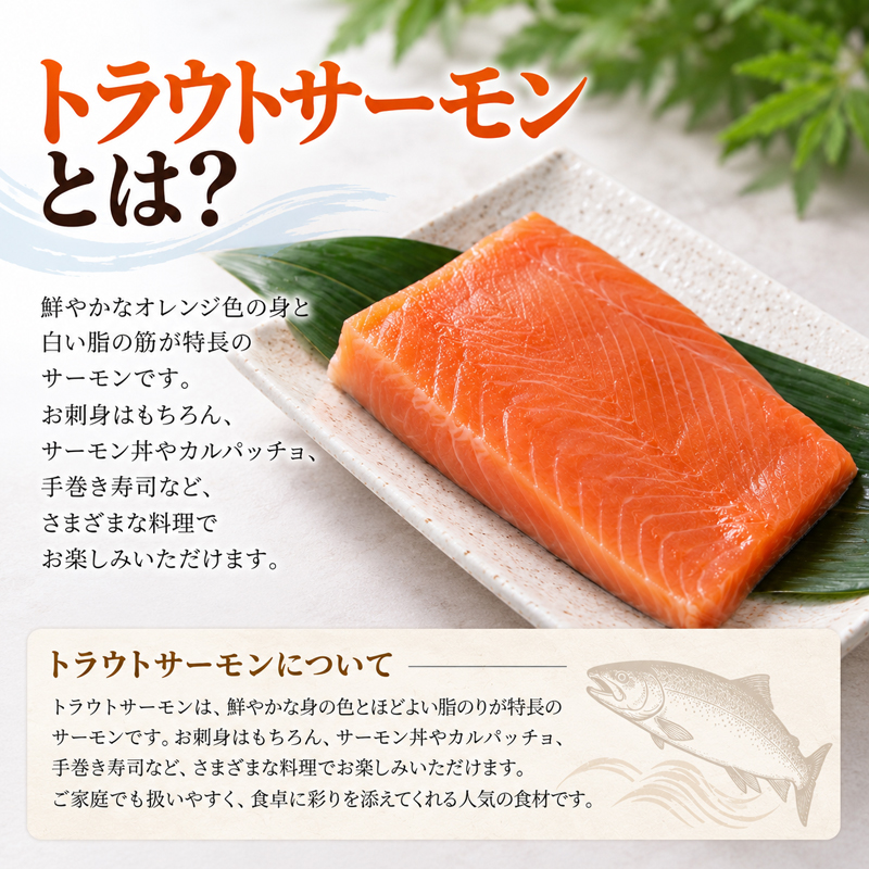 トラウトサーモンとは 商品紹介